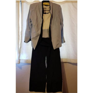 Perceptions 3 piece Suit Outfit Size 8